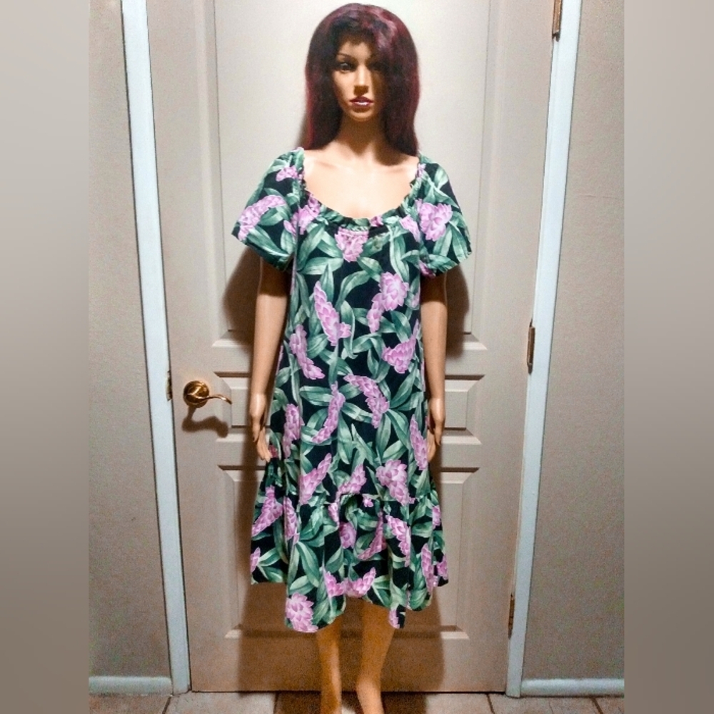 Floral Print Dress.